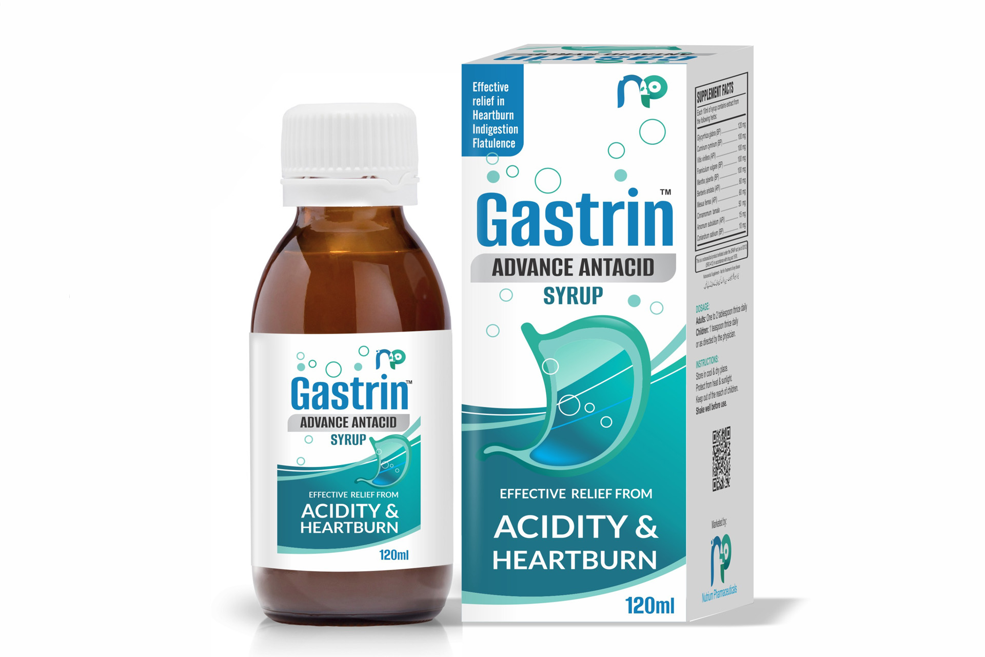 Gastrin Antacid Bottle